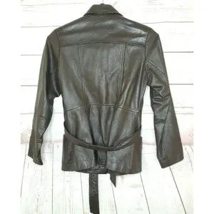 Wilson Jackets Coats Wilsons Leather Women Brown Small